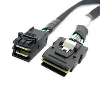 cablecc mini sas high density hd sff 8643 to internal mini sas sff 8087 data cable 50cm