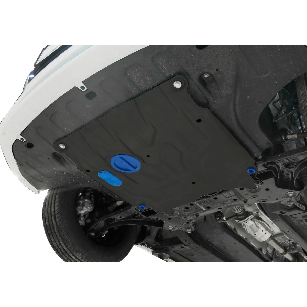 Защита картера и КПП Rival 111.2369.1 (для Hyundai Solaris (V 1.4 1.6) 2017 н.в./Kia Rio (X Line) н.в. крепеж в