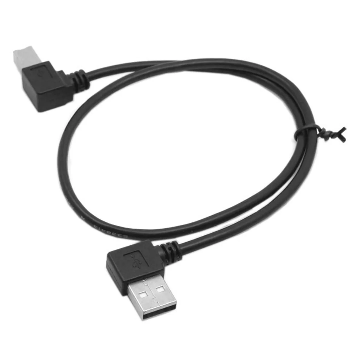 

Jimier Right Angled USB 2.0 A Male to B Male Printer Scanner 90 Degree Cable 50cm 100cm