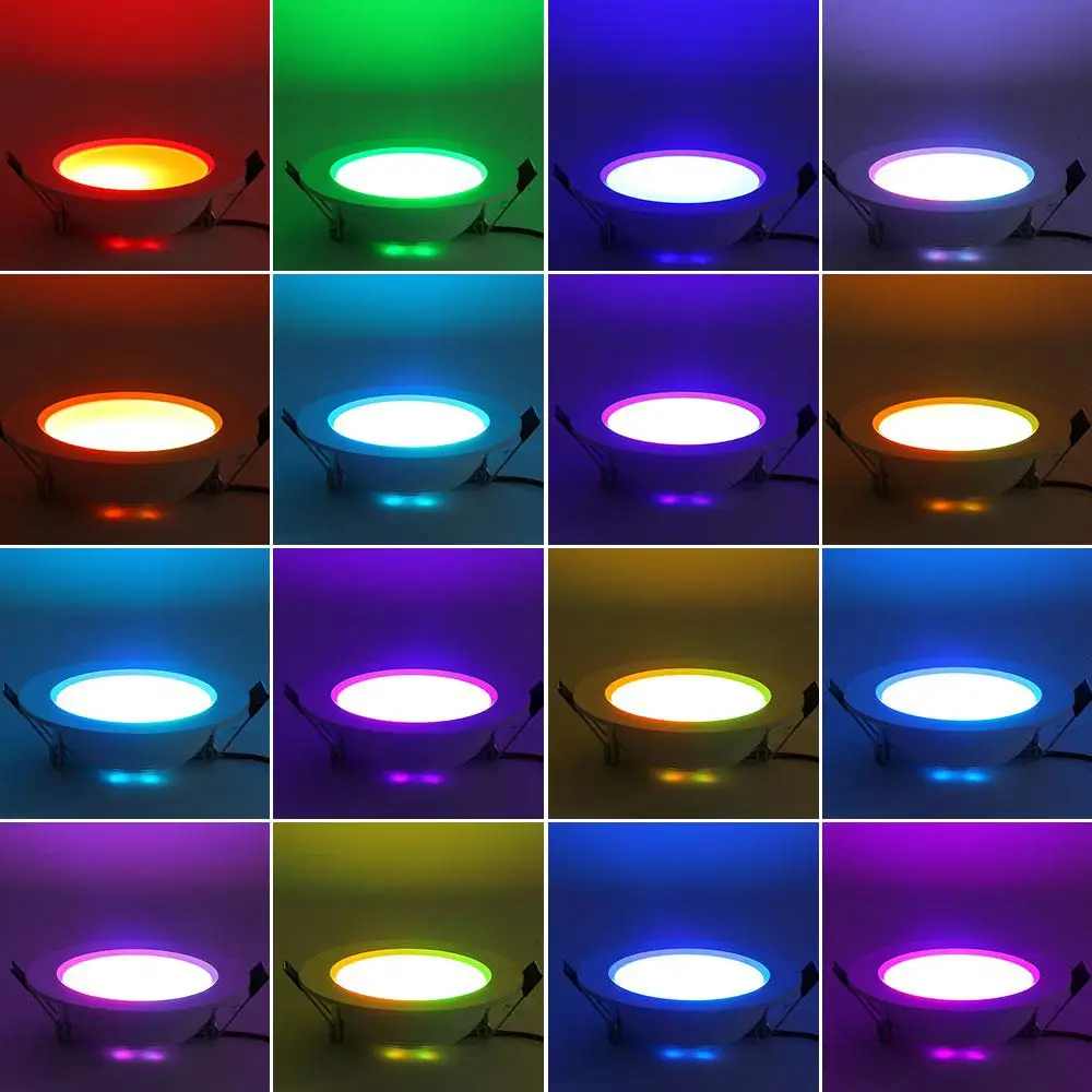 Светодиодная RGB-лампа 10 Вт 85-265 в | Лампы и освещение