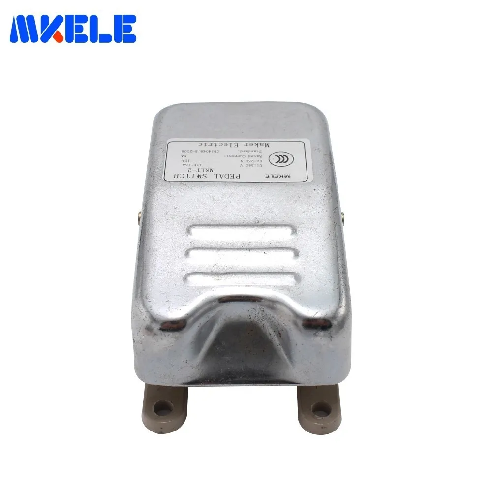 Противоскользящий Электрический ножной переключатель 10/15 A, педаль управления, сенсорный переключатель, ножной алюминиевый корпус, китайский считыватель кода, автоматизация