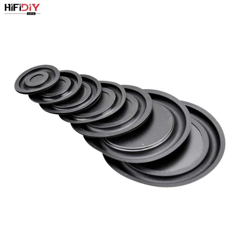 HIFIDIY LIVE  1~4 inch  Bass Speaker Plate Passive Radiator Auxiliary Bass Rubber Vibration Plate 30 35 40 45 50 52 62 67 75mm