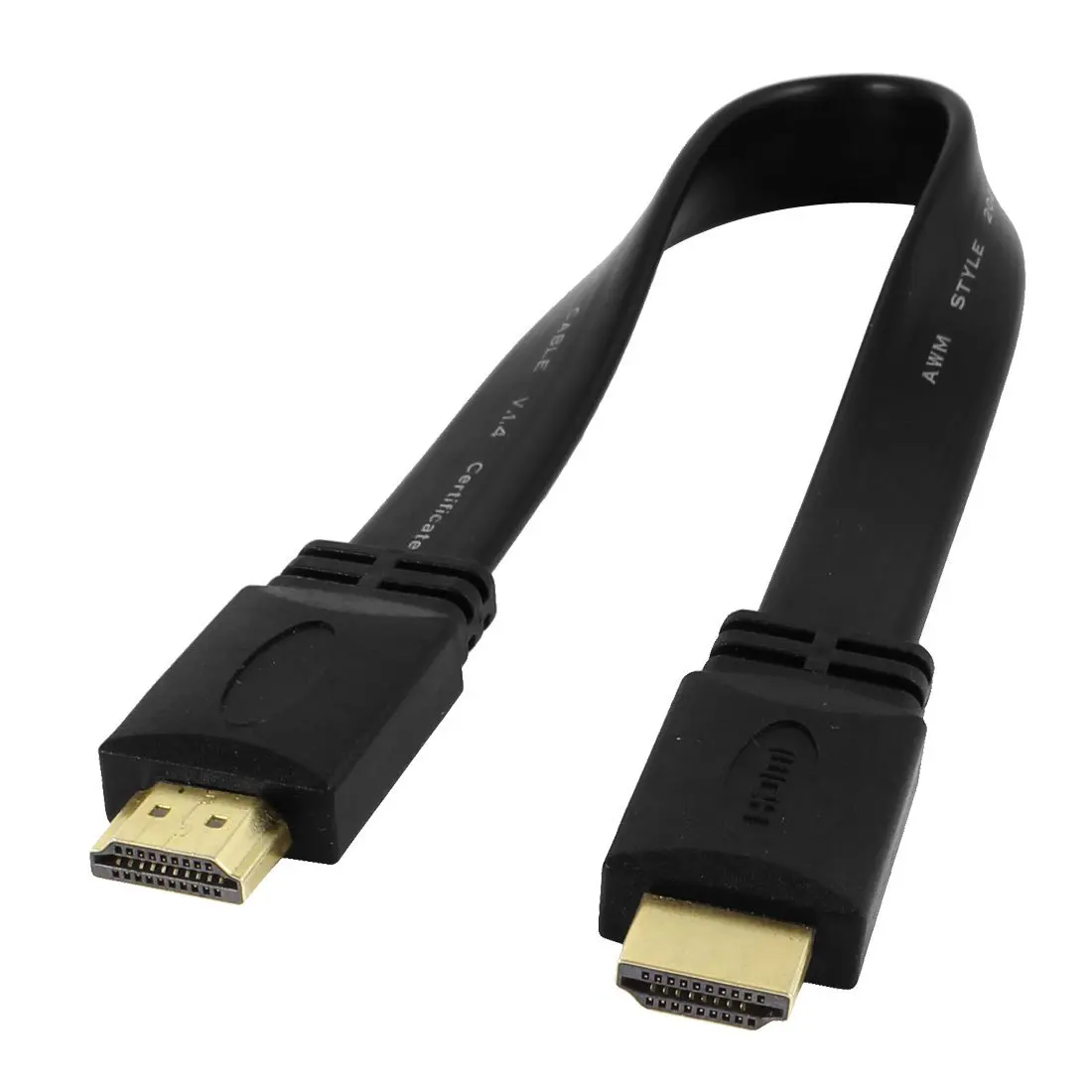 

0,3 m 1,4 V высокоскоростной 1.4a HDMI видео аудио плоский кабель M/M 1080P 3D