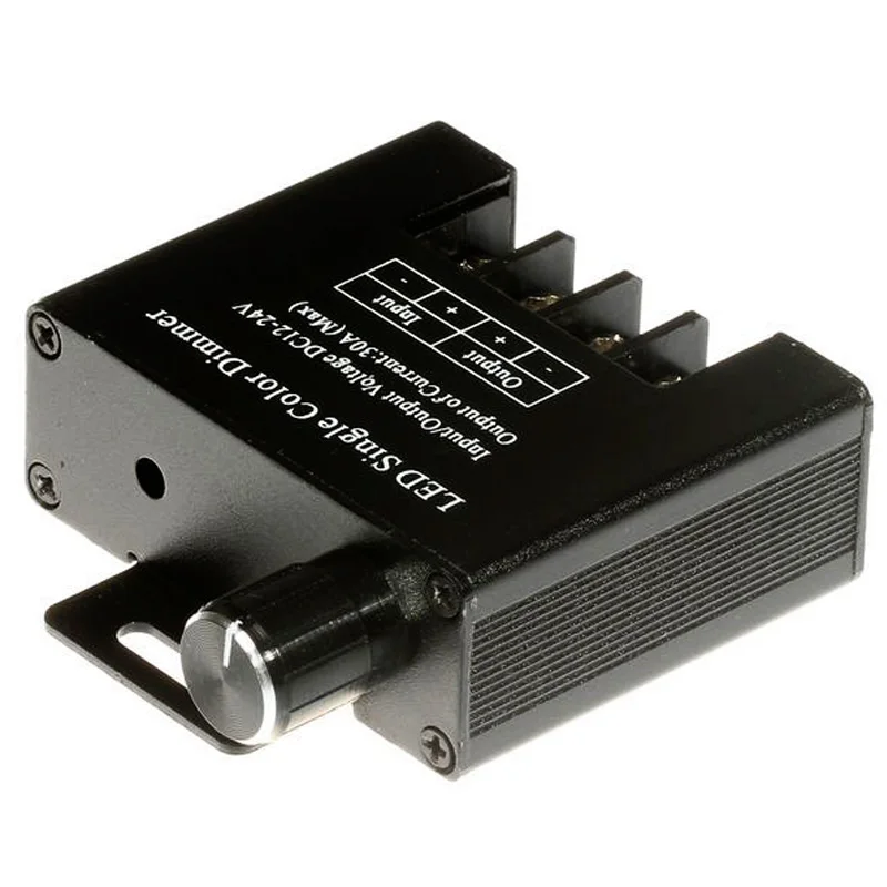 Розничная продажа 30A Led Одноцветный диммер DC12V-24V для диммера RF Диммируемый