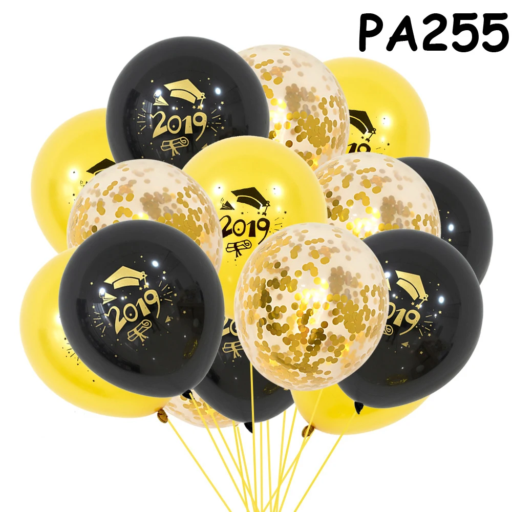 Набор креативных украшений 2019 поздравление выпускной вечер воздушные шары на