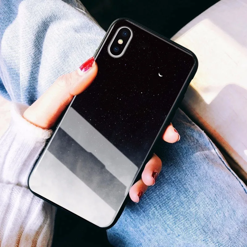 Стекло Телефон чехол для iPhone 7 Мрамор Роскошная Оболочка Чехол Роскошный 6 8 Plus X Xr