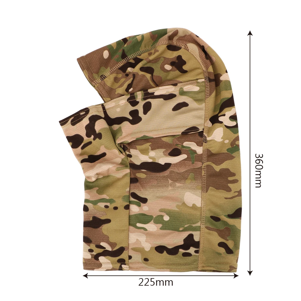 

Unisex Camouflage Full Face Mask Balaclava Motorcycle Bike Windproof Mask Breathable Helmet Liner Mask