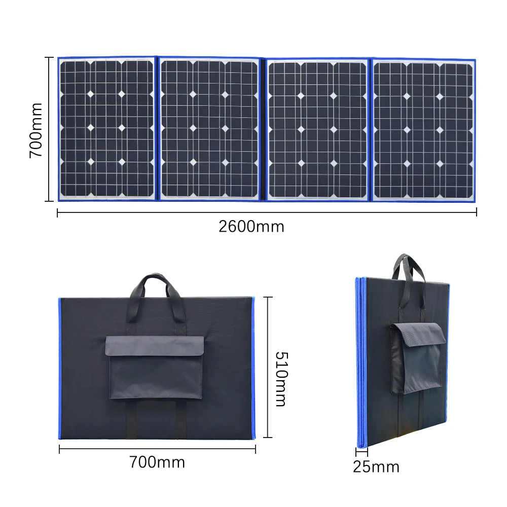 BOGUANG складная солнечная панель 18 в 220 Вт наружная портативная pannello solare