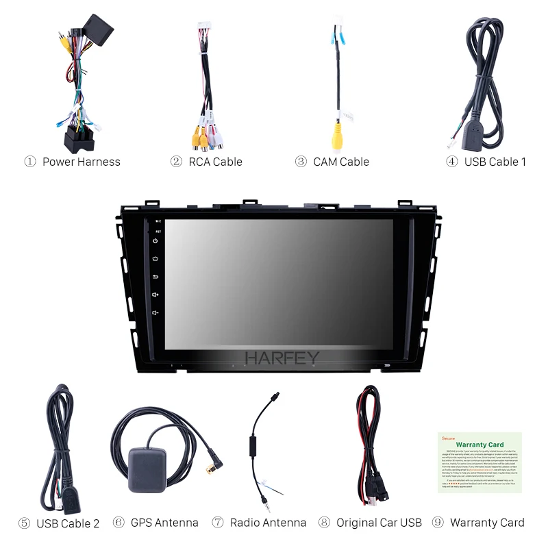 Harfey для VW Volkswagen Lamando 2015 2016 Android 9 1 радио дюймов с Bluetooth 3G WiFi OBD2 Mirror Link 1080P SWC камера