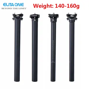 Подседельный штырь ELITA из углеродного волокна для горногодорожного велосипеда, 27,231,6 мм, зажим из углеродного волокна может защитить углеродную рейку седла