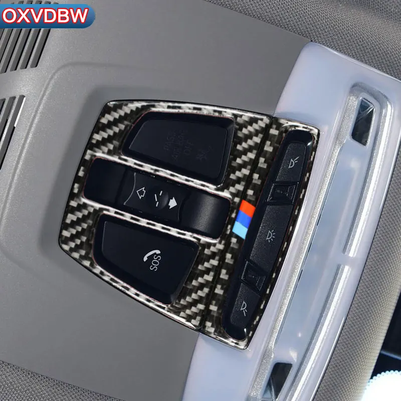 Для BMW F20 F21 F22 F23 E84 X1 F30 F34 F32 F33 F15 F16 X5 X6 подсветка для чтения интерьера из углеродного