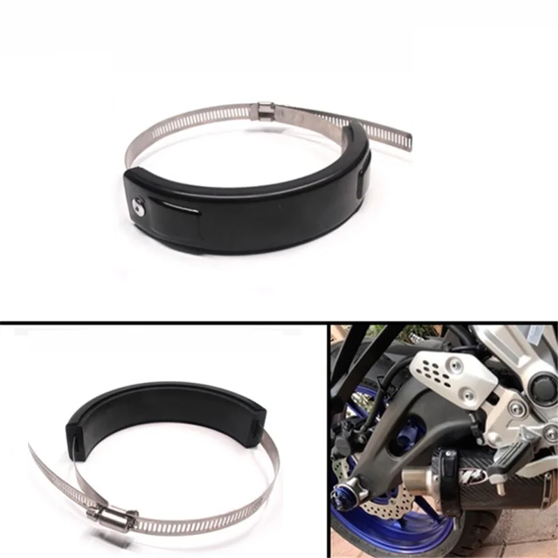 Motorcycle Accessories Exhaust Protector Can Cover Universal Fit 100Mm-160Mm Oval For Yamaha Yzf Honda | Автомобили и мотоциклы