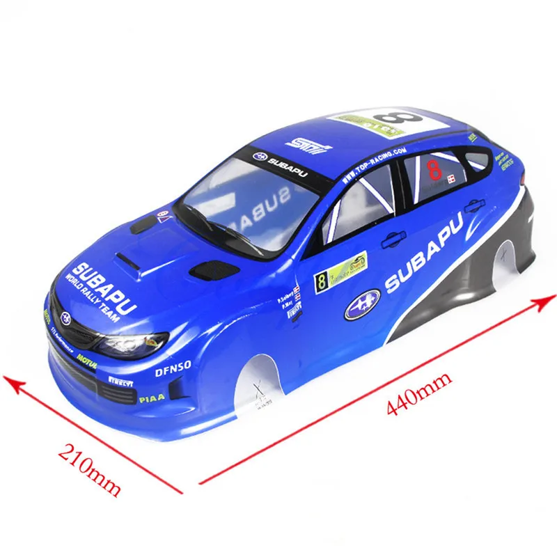 1/10 весы Rc на дороге дрейф кузова автомобиля Окрашенный корпус из ПВХ для Sub &amp aru Sti
