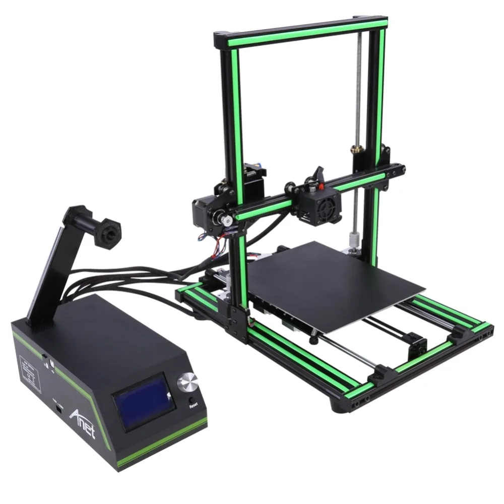 13 Languages 3D Printer Aluminum Alloy Frame Large Printing Size 220*270*300mm Layer Thickness accuracy 0.1-0.4mm 2019 New | Инструменты