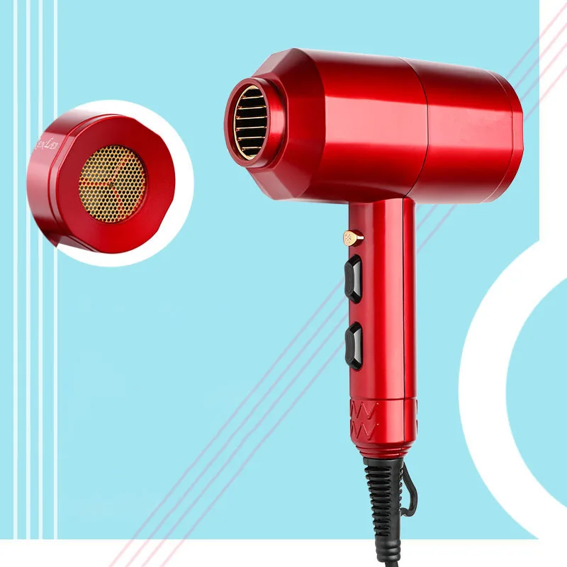 

220V Professional High Power Electric Hair Dryer Hot/Cold Air Thermostatic Use for Home Hair Salon Hotel Travel Bathroom Product