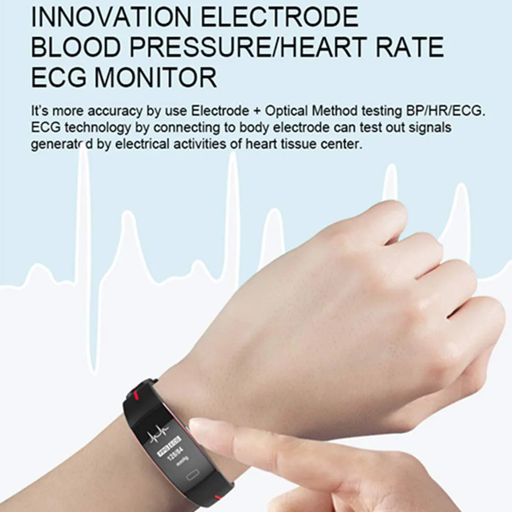 Hold Mi P3 Smart Band поддержка ЭКГ + PPG кровяное давление мониторинг сердечного ритма IP67