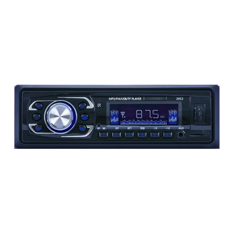 1 Din EQ управление звуком SD карта 12 В / 24 Блок питания Автомобильный стерео FM тернер