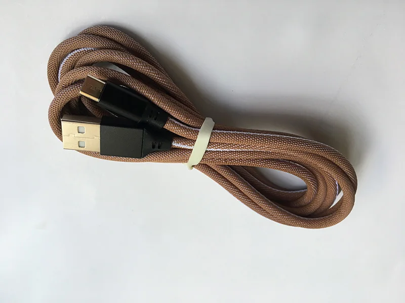 KKREFF 2 м тканевый Micro USB кабель для Samsung Sony Huawei P20 Xiaomi Vivo Oppo мобильного телефона