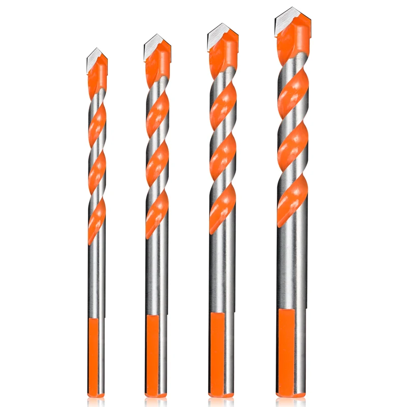 

1Pcs 6mm/8mm/10mm/12mm Triangle Shank Drill Multifunctional Ceramic Glass Hole Wall Cobalt Twist Drill Spiral Drill Bit