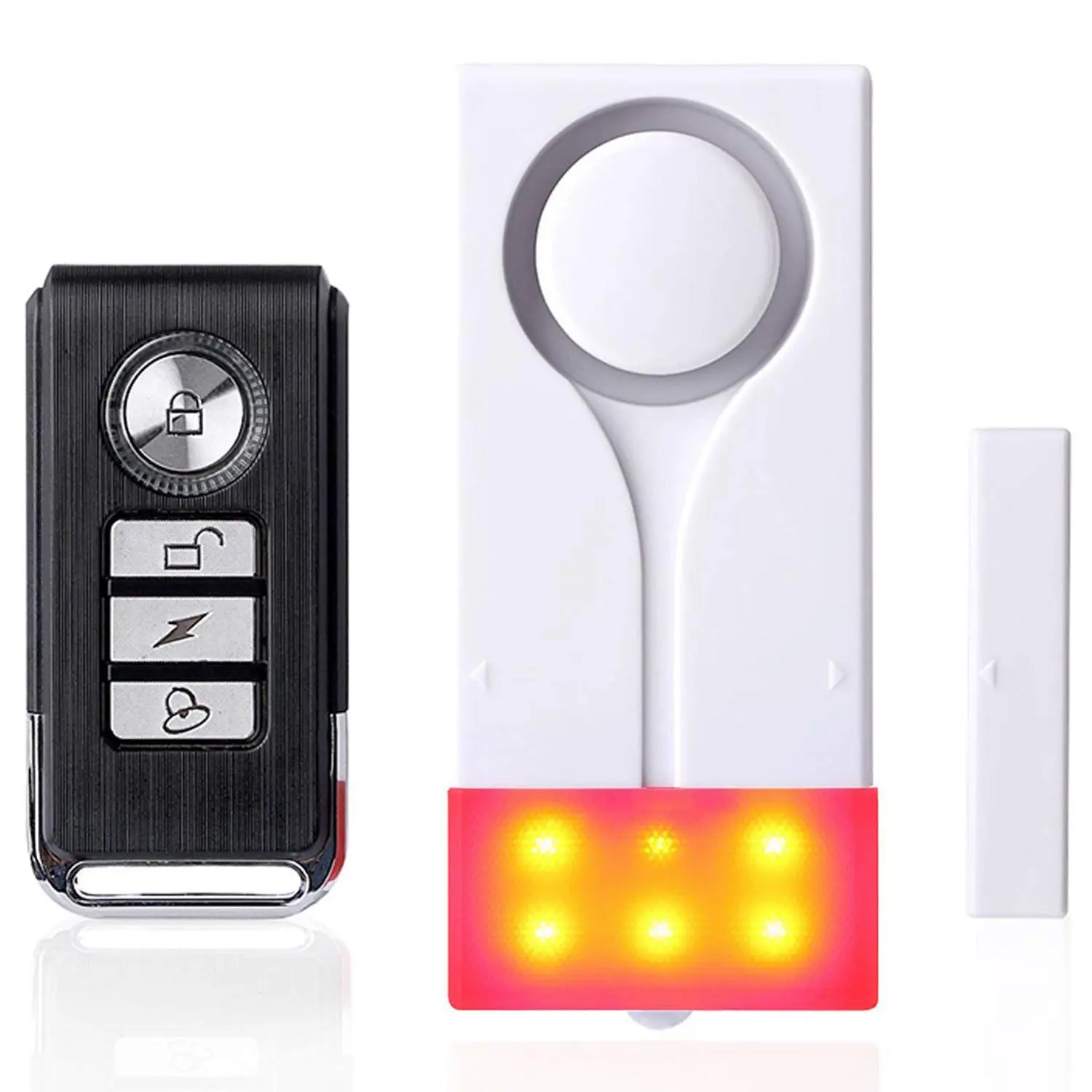 FULL-Remote Control Light Sound Wireless Magnetic Home Security Door Window Sensor Burglar Alarm Loud 108 dB | Электроника