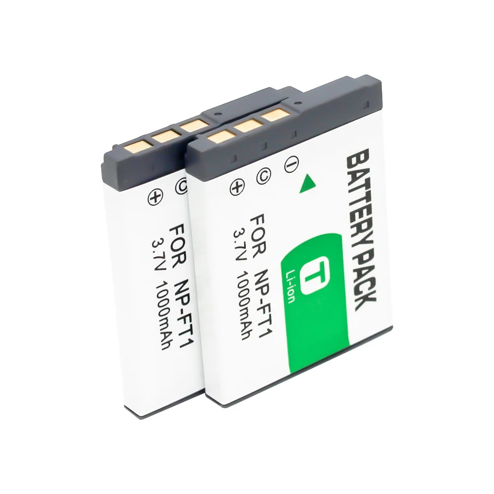 2 шт. литиевый аккумулятор NP-FT1 NP FT1 + 1 зарядное устройство для Sony DSC-M1 DSC-M2 DSC-T10 DSC-L1