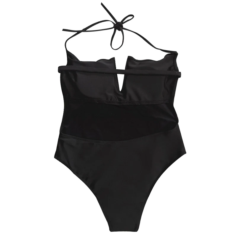 Пляжный купальный костюм с открытой спиной сексуальный купальник для женщин