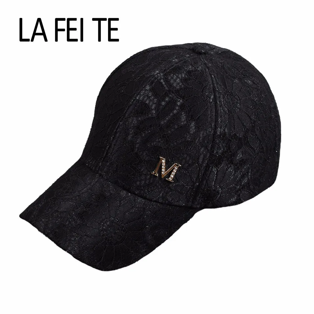 Новинка весны и летняя шляпа Для женщин Кепки рисунок в виде надписи кружева