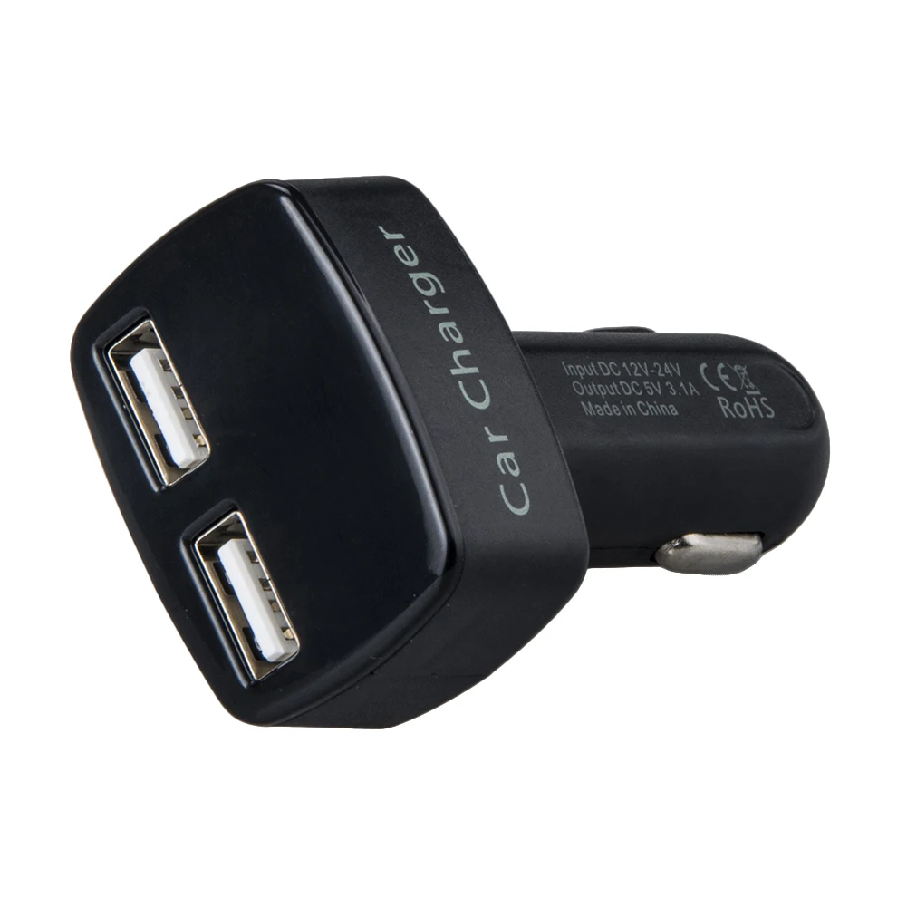 4 в 1 двойной USB 3.1A DC 5 В Автомобильное зарядное устройство адаптер вольтметр