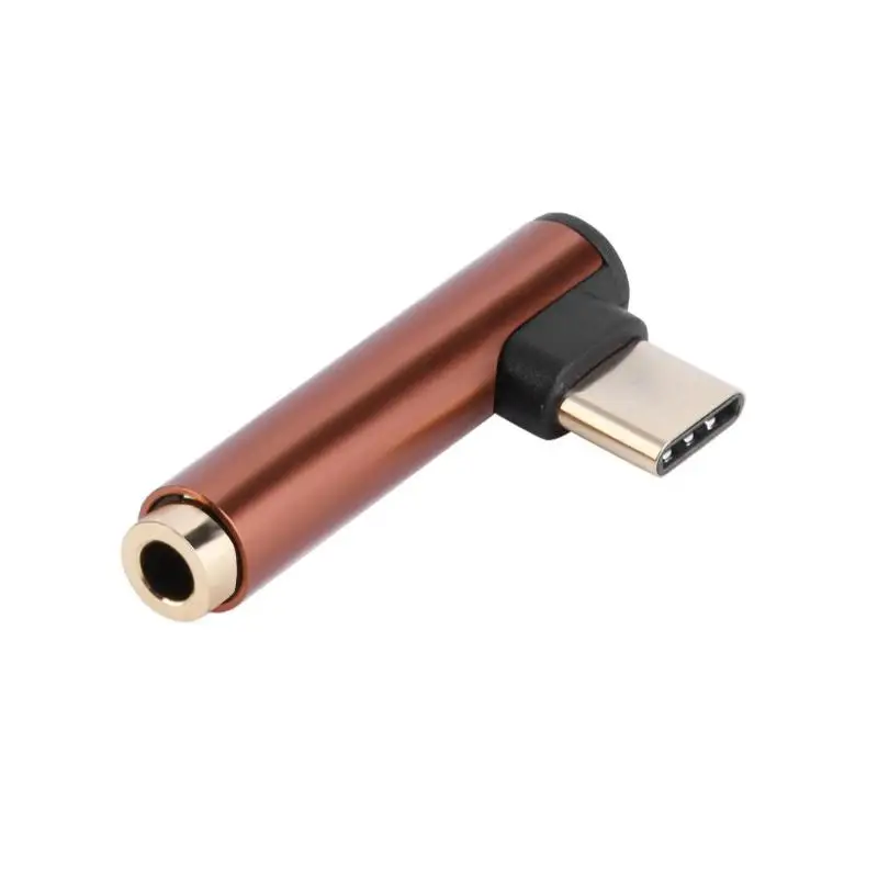 90 градусов аудио конвертер USB C Тип до 3 5 мм Дополнительный разъем для наушников