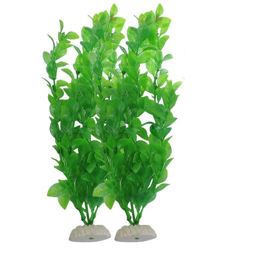 26 см Высокая Имитация Зеленый Искусственный пластик водоросль трава растения