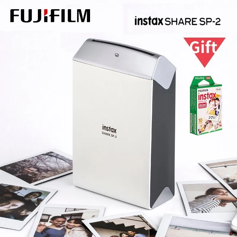 Fujifilm Instax Share смартфон принтер SP-2 два цвета серебро и золото Подлинная в продаже |