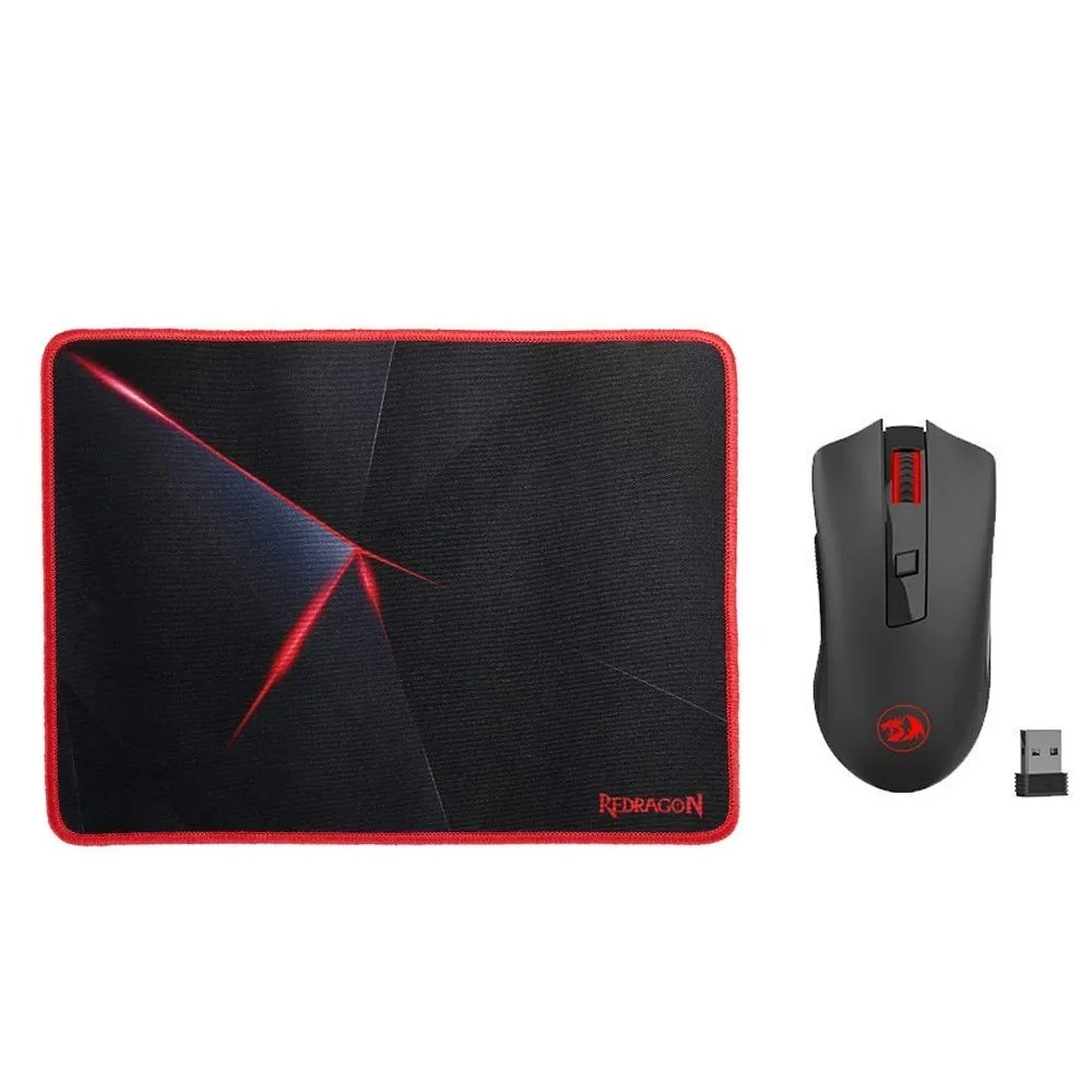 Redragon M652 BA Беспроводная оптическая игровая мышь коврик для мыши 2 4 ГГц 2400 dpi