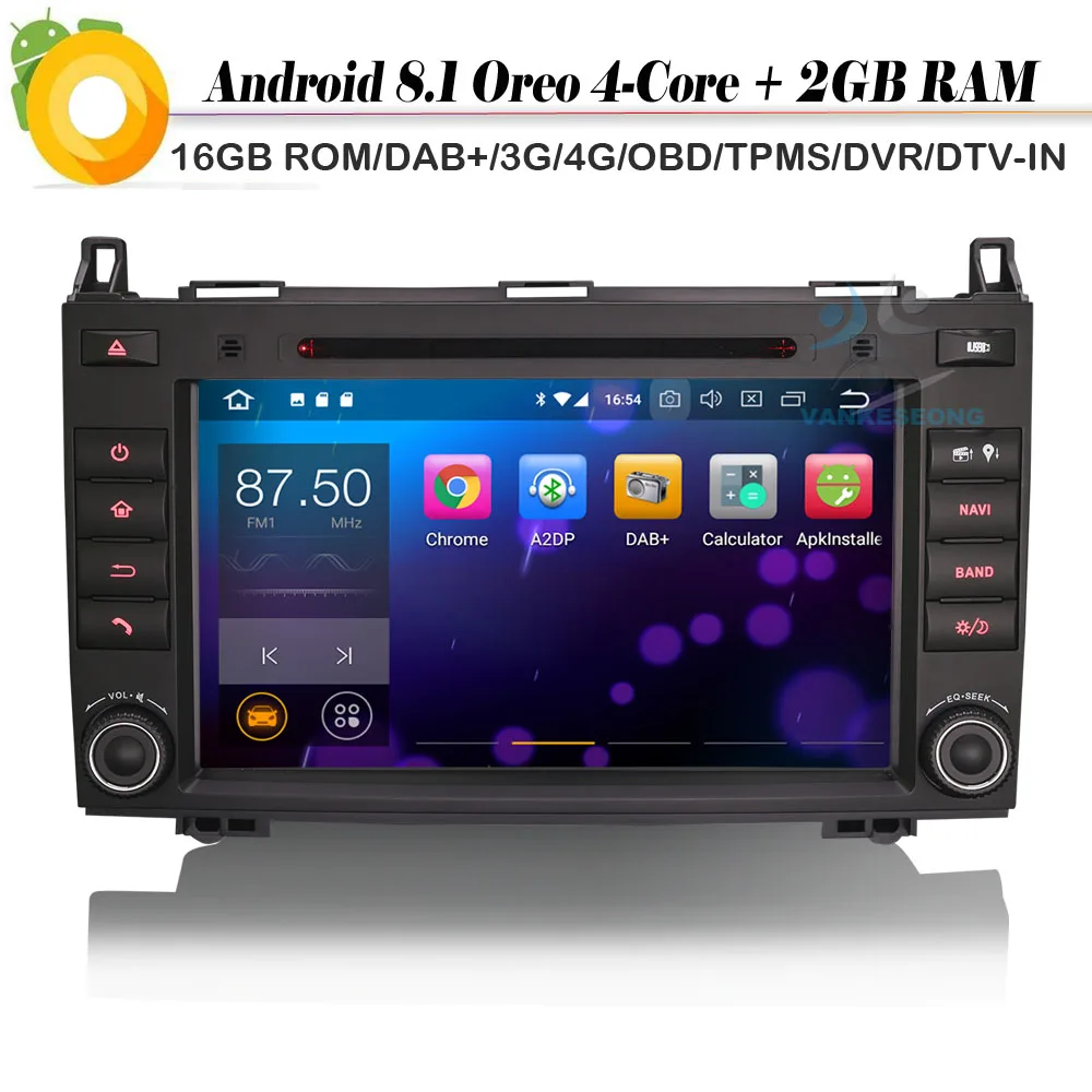 DAB + четырехъядерный Android 8 1 Авторадио NAVI WiFi 4G радио CD автомобильный GPS навигатор