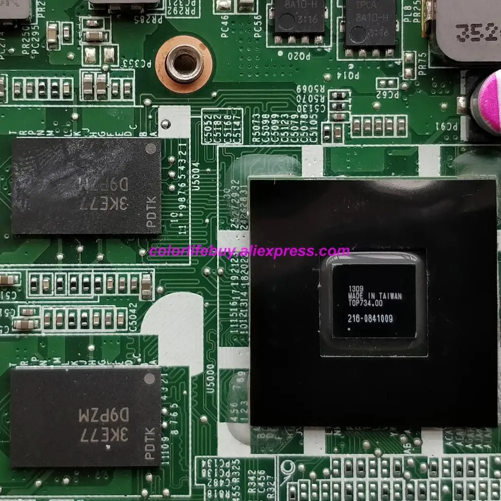Оригинальная материнская плата 732088-501 732088-001 w 8670M/2GB GPU i5-4200U CPU DA0U83MB6E0 для ноутбука HP