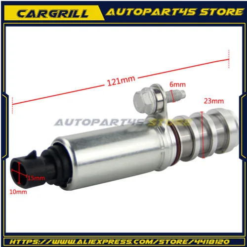 Intake Exhaust 12655420 12655421 Oil Control Timing Valve Solenoid 12578518 12578517 12628347 For GMC Saturn Chevrolet | Автомобили и