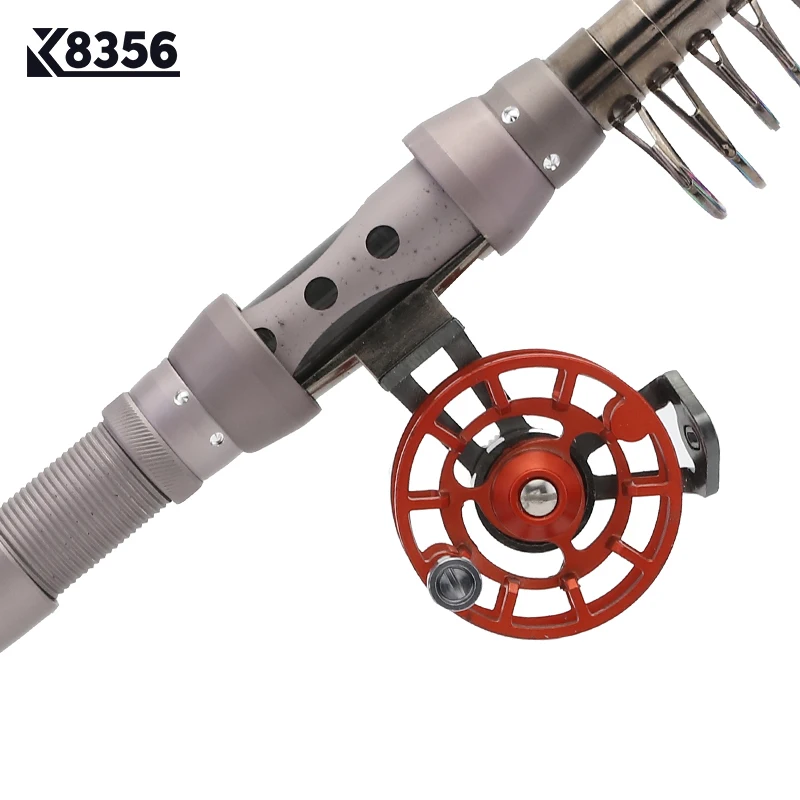 K8356 полностью металлические сверхлегкие бывшие катушки для ловли льда