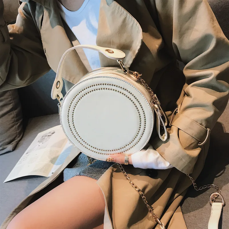 2019 Mi Chao маленькая сумка женская Наклонная Сумка превышает пожарный пакет цепь на