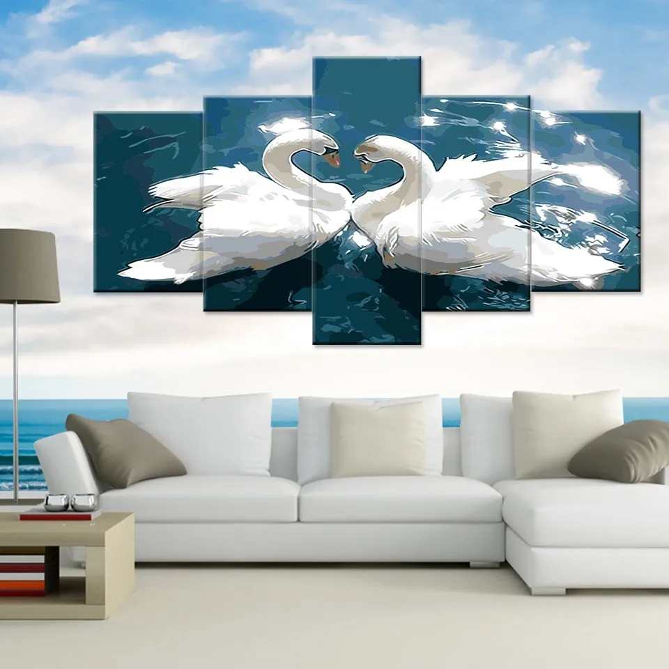 AZQSD Custom Photo Oil Painting By Number Multi-Pictures Home Decor DIY Coloring Abstract Wedding/Family/Birthday Gift | Дом и сад