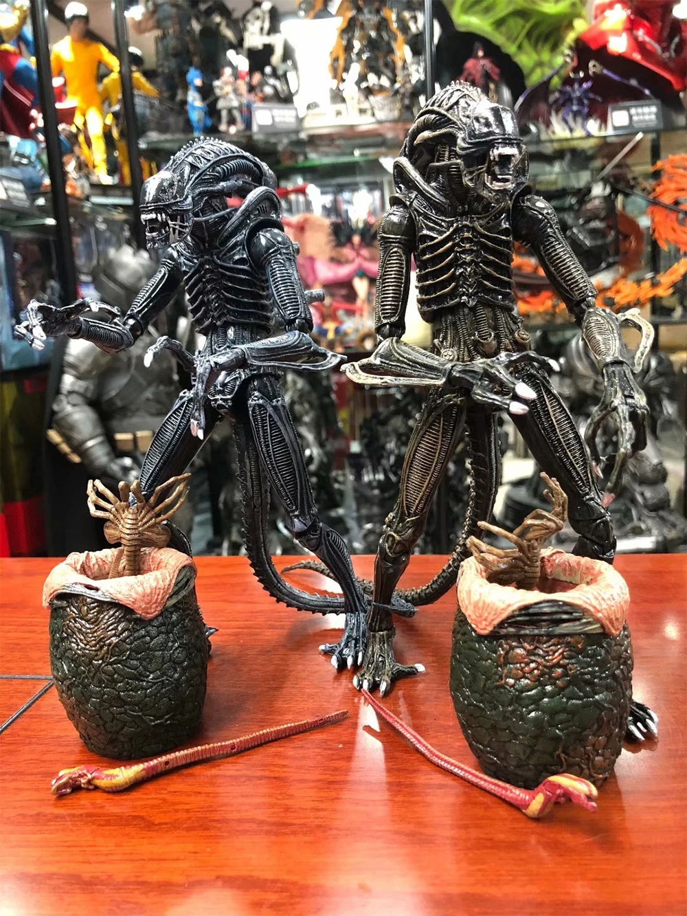 Aliens Xenomorph 1986 Alien Eggs Facehuggers Chestburster Pvc Action Figure Collectible Model Toy | Игрушки и хобби