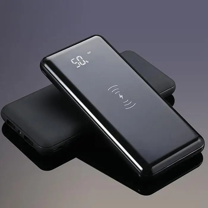 1000mAh QI Wireless Charger Power Bank For iPhone Samsung Powerbank Dual USB External Battery Pack | Мобильные телефоны и