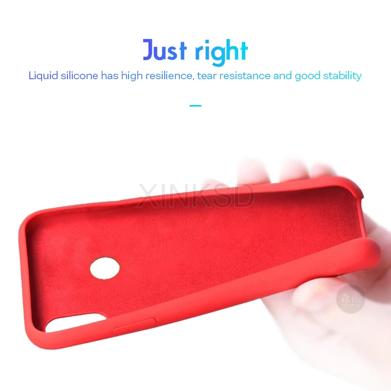 Жидкий силиконовый чехол для Xiao mi Red mi Note 6 5 Pro 7 5 Plus 6A mi A2 8 lite 9 6 6X MAX 3 Pro mi X 3 2 2S чехол для телефона
