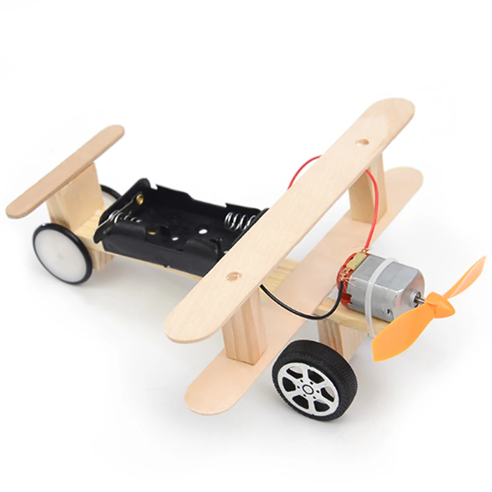 

Деревянный Электрический самолет, Электрический планер DIY Kit, детская игрушка, электрическая модель самолета для детей, летающая модель, соб...