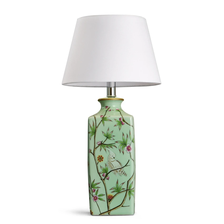 Светодиодные настольные лампы в американском стиле декоративные для спальни