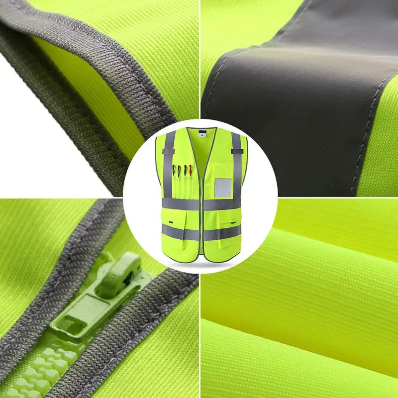 Высококачественный жилет для руководителей HI VIS VIZ высокой видимости