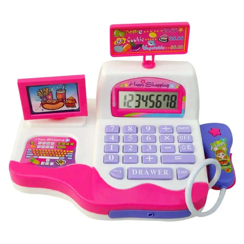 Дети Моделирование супермаркет кассовый аппарат Музыка Обучение электронные