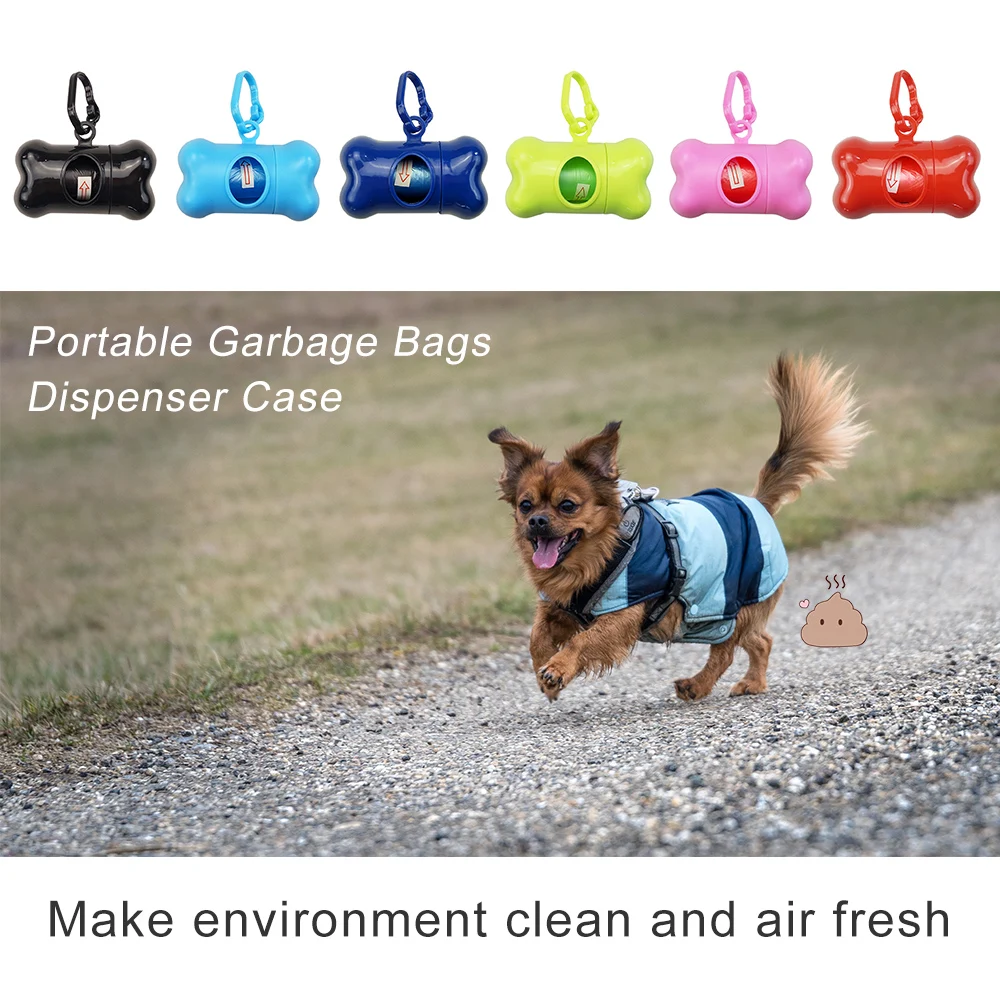 Милые кости Форма корм для питомцев собаки держатель мешки мусора в чехол