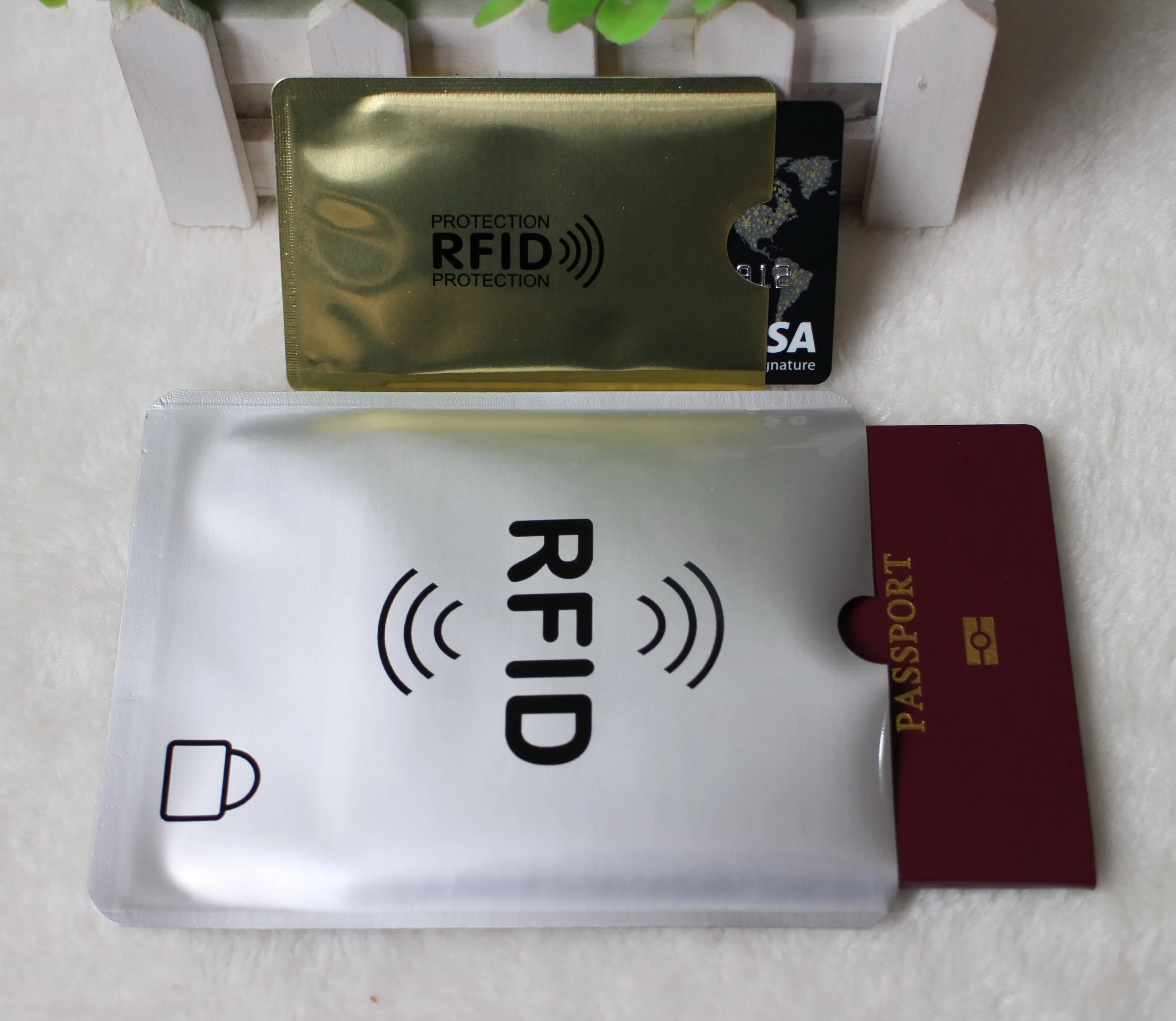 12 шт защита от кражи RFID Кредитная карта ярко-розовый желтый зеленый синий