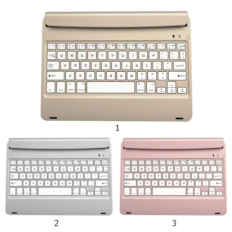 F17 Rotation Slotted Bluetooth Keyboard 78 Keys Smart Dormancy Wireless Keypad for iPad Pro9.7 Air2 Tablet Laptop | Компьютеры и офис