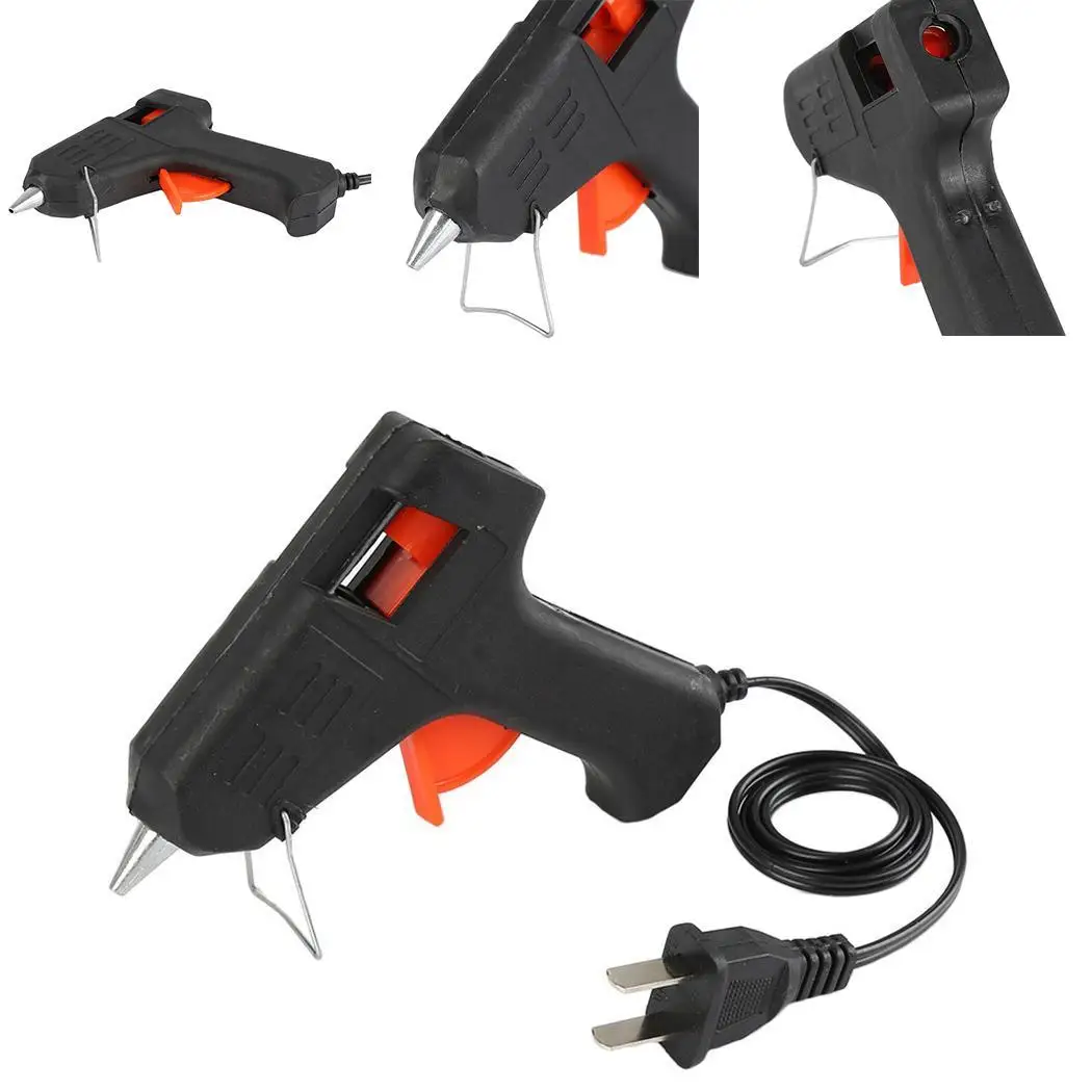US Plug Новый горячий 20 Вт клеевой пистолет для расплава (не включая клеевые палочки)
