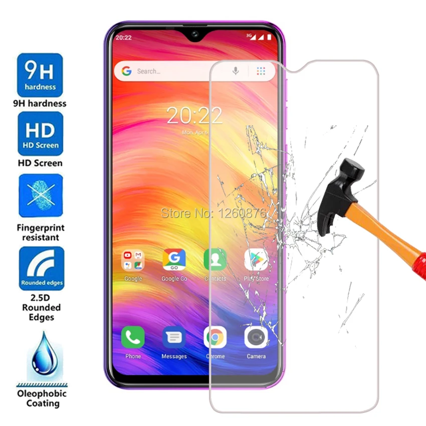 Закаленное стекло для Ulefone Note7 Взрывозащищенная защитная пленка на мобильный